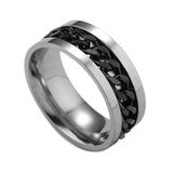 Pressure Relief Rotatable Chain Ring Titanium steel Rings (Buy 1 Get 1 Free)