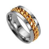 Pressure Relief Rotatable Chain Ring Titanium steel Rings (Buy 1 Get 1 Free)
