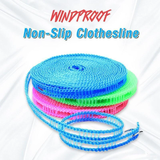 Windproof Non-Slip Clothesline (Colors Randomly)