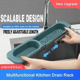 New Kitchenware Rack Telescopic Sink Rack Holder