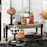 Expressive Pumpkin Halloween Decoration Crafts